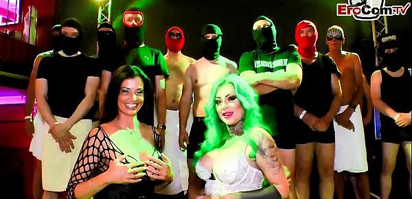  Teenager Gruppensex OHNE GUMMI bei deutscher creampie sperma gruppensex Party mit Usern